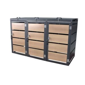 Smetarnik Wood, 3x240L