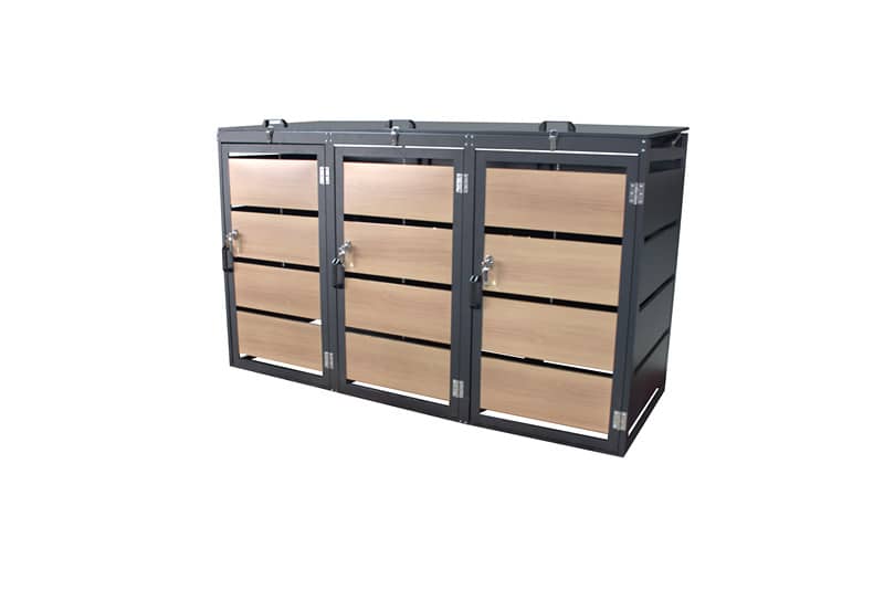 Smetarnik Wood, 3x240L