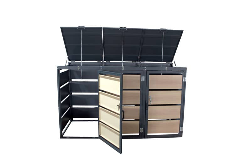 Smetarnik Wood, 3x240L - slika 5
